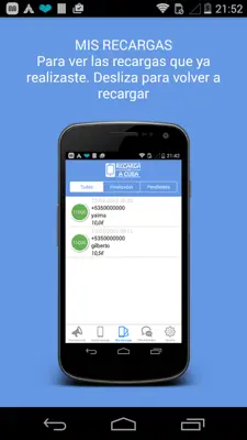 Recarga Doble android App screenshot 2